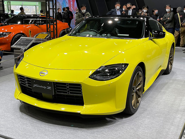 jdm cars nissan fairlady z yellow proto auto show 2022
