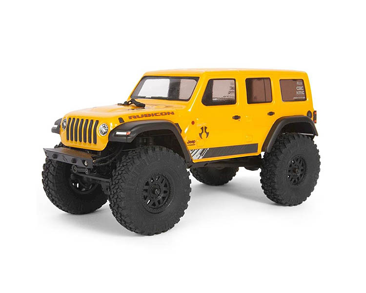 rubicon jeep wrangler axial scx24 yellow