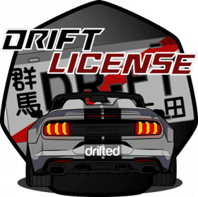 drift license badge